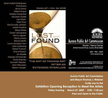 Lost and Found Exhibitions Invite