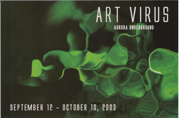 Art Virus Gallery Exhibition Invite