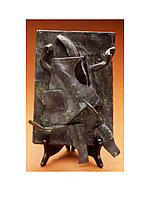 Bronze sculpture of maenid 