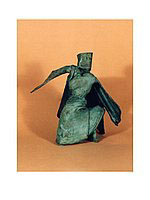 Bronze sculpture titled dancer 