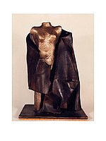 Bronze sculpture titled aphrodites birth 